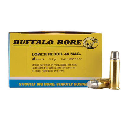 Buffalo Bore Ammo 44 Magnum Hard Cast 255 Grain 20