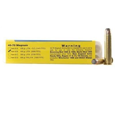 Buffalo Bore Ammo 45-70 Government JFP 405 Grain 2