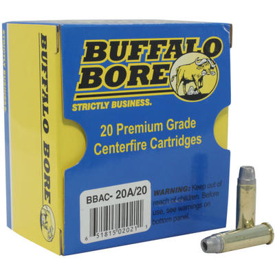 Buffalo Bore Ammo 38 Special+P 158 Grain Soft Cast