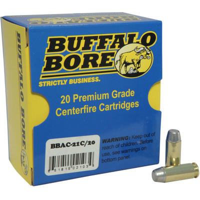 Buffalo Bore Ammo 10mm Hard Cast 220 Grain 20 Roun