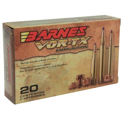 Barnes Ammo Vor-Tx 6.5 Creedmoor 120 Grain Tipped