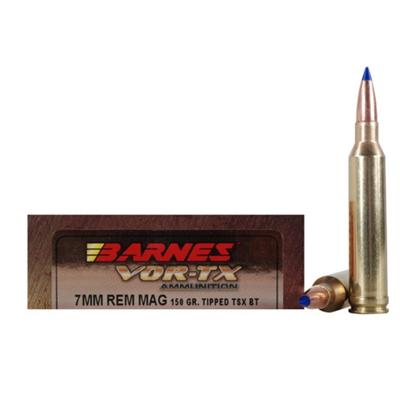 Barnes Ammo Vor-Tx 7mm Magnum 150 Grain TSX Boat T