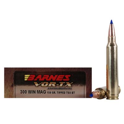 Barnes Ammo Vor-Tx 300 Win Mag 150 Grain TSX Boat
