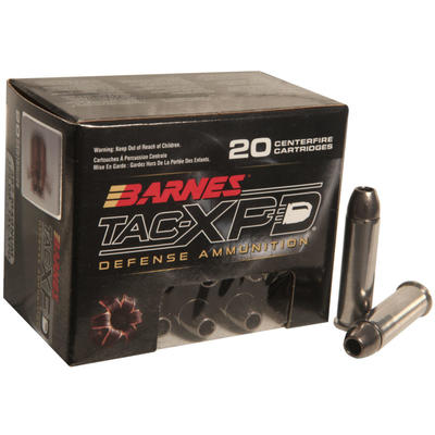 Barnes Ammo TAC-XPD 357 Magnum 125 Grain Copper 20