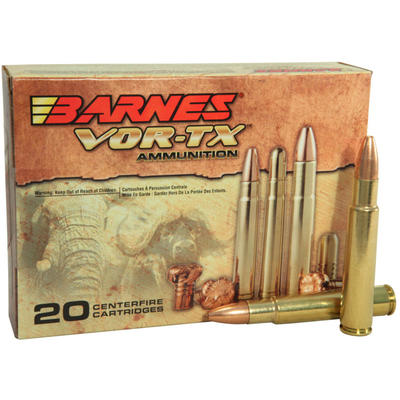 Barnes Ammo Vor-Tx 416 Rigby TSX Flat Base 400 Gra