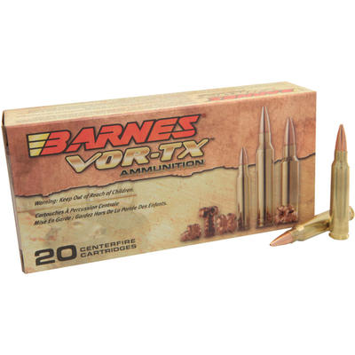 Barnes Ammo Vor-Tx 5.56x45mm (5.56 NATO) 70 Grain Barnes Ammo Vor-Tx 5.56x45mm (5.56 NATO) 70 Grain