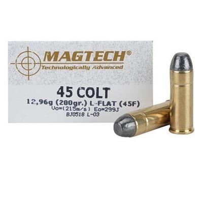 Magtech Ammo Sport Shooting 45 Colt (LC) Lead Flat