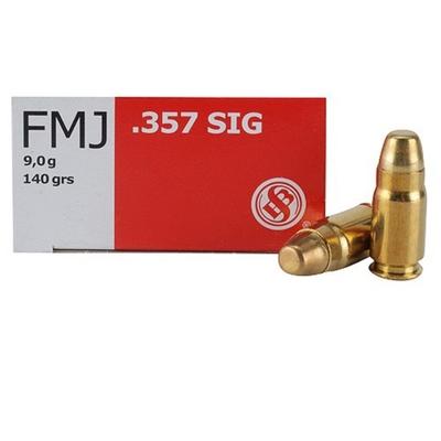 Sellier & Bellot Ammo 357 Sig Sauer 140 Grain Sellier & Bellot Ammo 357 Sig Sauer 140 Grain