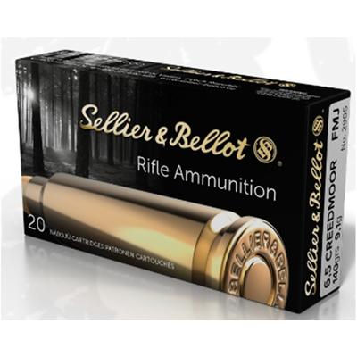 Sellier & Bellot Ammo 6.5 Creedmoor 140 Grain