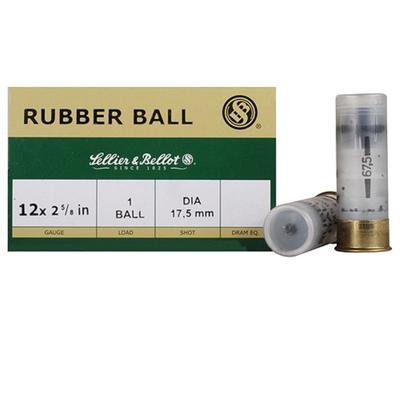 Sellier & Bellot Shotshells 1 Rubber Ball 12 G