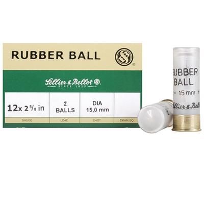 Sellier & Bellot Shotshells 2 Rubber Ball 12 G