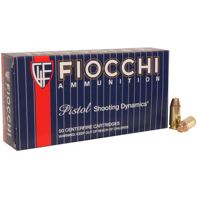 Fiocchi Ammo Shooting Dynamics 40 S&W 170 Grai