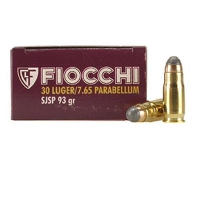 Fiocchi Ammo Specialty 30 Luger 93 Grain JSP 50 Ro Fiocchi Ammo Specialty 30 Luger 93 Grain JSP 50 Ro
