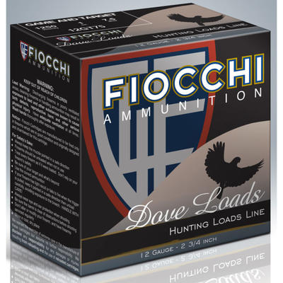 Fiocchi Shotshells Game and Target 12 Gauge 2.75in Fiocchi Shotshells Game and Target 12 Gauge 2.75in