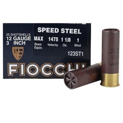 Fiocchi Shotshells Hunting Steel 12 Gauge 3in 1-1/