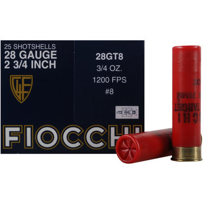 Fiocchi Shotshells Game and Target 28 Gauge 2.75in
