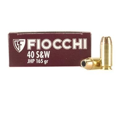 Fiocchi Ammo Shooting Dynamics 40 S&W 165 Grai