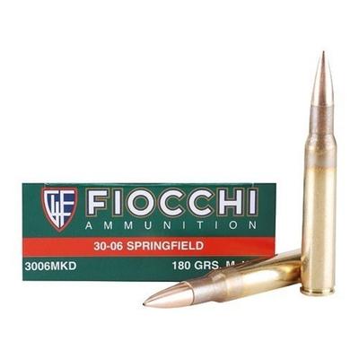 Fiocchi Ammo Exacta 30-06 Springfield Sierra Match