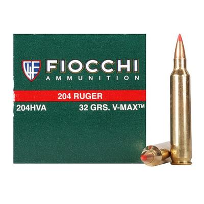 Fiocchi Ammo Extrema 204 Ruger V-Max Holow Point 3