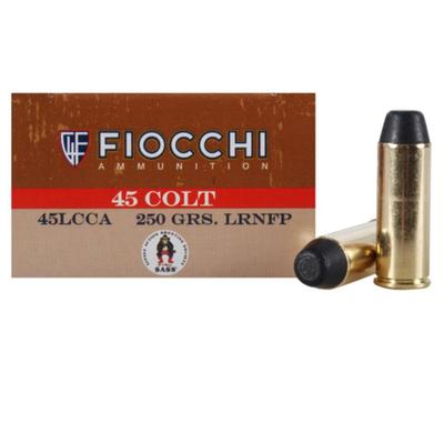 Fiocchi Ammo Cowboy 45 Colt (LC) LRNFP 250 Grain 5 Fiocchi Ammo Cowboy 45 Colt (LC) LRNFP 250 Grain 5
