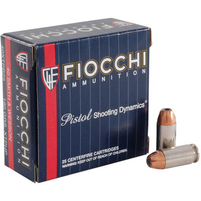 Fiocchi Ammo Extrema 40 S&W 180 Grain XTP HP 2 Fiocchi Ammo Extrema 40 S&W 180 Grain XTP HP 2