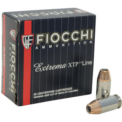 Fiocchi Ammo Extrema 45 ACP 230XTP JHP 25 Rounds [