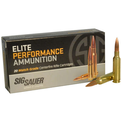 Sig Sauer Ammo Match Grade 6.5 Creedmoor 140 Grain