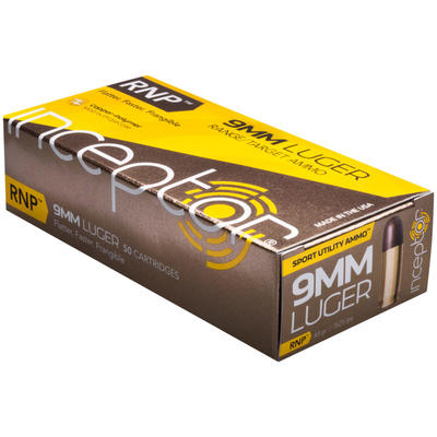 PolyCase Ammo Inceptor Sport Utility 9mm 65 Grain