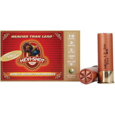 Hevishot Shotshells Hevi-13 12 Gauge 3in 2oz #5-Sh Hevishot Shotshells Hevi-13 12 Gauge 3in 2oz #5-Sh