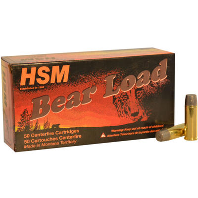 HSM Ammo Bear 45 Colt (LC) WFN 325 Grain 50 Rounds