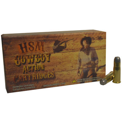 HSM Ammo 38-40 Winchester 180 Grain RNFP 20 Rounds HSM Ammo 38-40 Winchester 180 Grain RNFP 20 Rounds