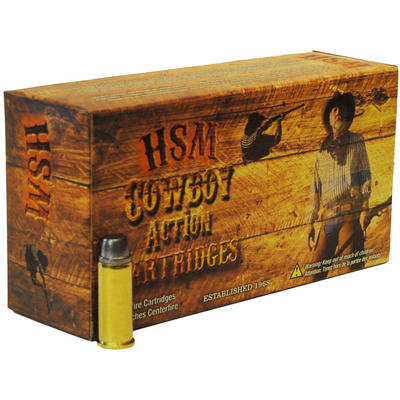 HSM Ammo Cowboy Action 45 Schofield 200 Grain RNFP HSM Ammo Cowboy Action 45 Schofield 200 Grain RNFP