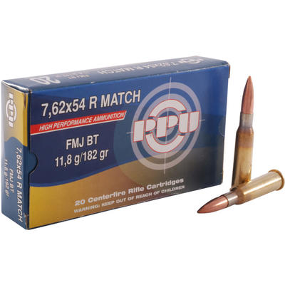 Prvi Partizan PPU Ammo Match 7.62X54mm Russian 182