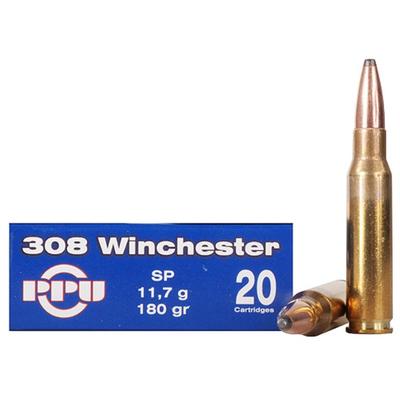 Prvi Partizan PPU Ammo 308 Winchester 180 Grain SP