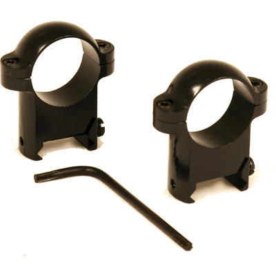 Burris Zee Weaver Style Bases High 1in Dia Matte B