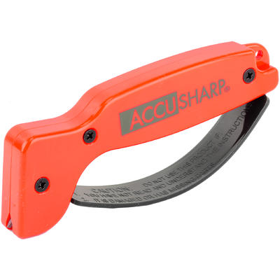 Accusharp Blaze Orange Knife Sharpener Tungsten Ca
