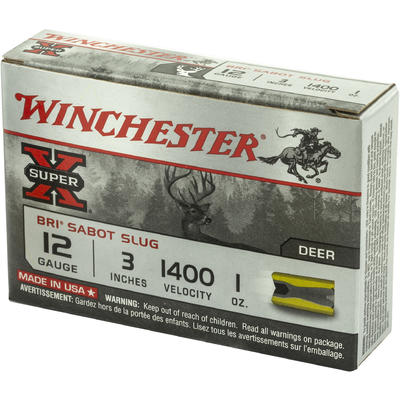 Winchester Shotshells Super-X Sabot 12 Gauge 3in 1