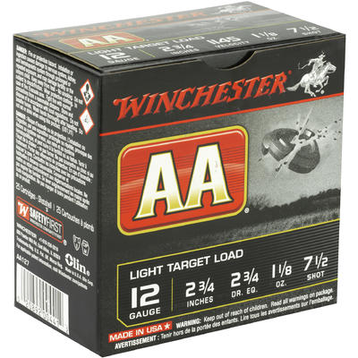 Winchester Shotshells AA Target 12 Gauge 2.75in 1-