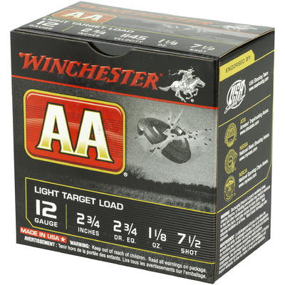 Winchester Shotshells AA Target 12 Gauge 2.75in 1-