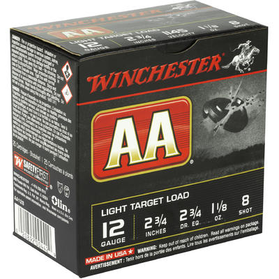 Winchester Shotshells AA Target 12 Gauge 2.75in 1- Winchester Shotshells AA Target 12 Gauge 2.75in 1-