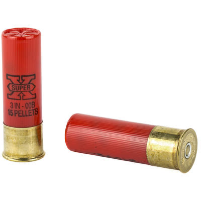 Winchester Shotshells Super-X Buckshot 12 Gauge 3i Winchester Shotshells Super-X Buckshot 12 Gauge 3i