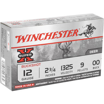 Winchester Shotshells Super-X Buckshot 12 Gauge 2.