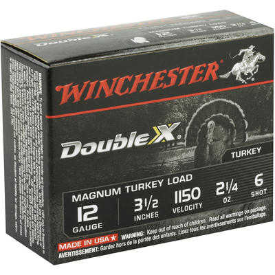 Winchester Shotshells Double-X Turkey 12 Gauge 3.5 Winchester Shotshells Double-X Turkey 12 Gauge 3.5