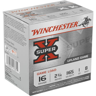 Winchester Shotshells Super-X Game 16 Gauge 2.75in