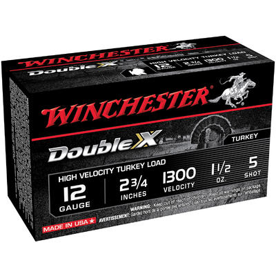 Winchester Shotshells Double-X Turkey 12 Gauge 2.7