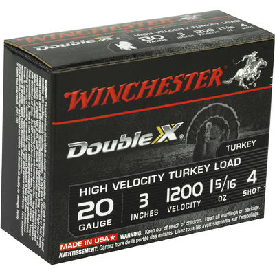 Winchester Shotshells Double-X Turkey 20 Gauge 3in