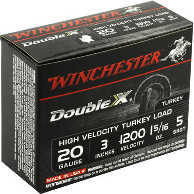 Winchester Shotshells Double-X Turkey 20 Gauge 3in