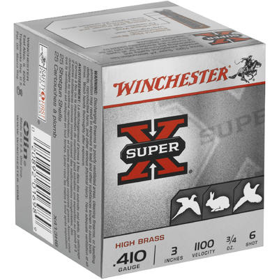 Winchester Shotshells Super-X High Brass .410 Gaug