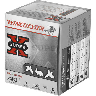 Winchester Shotshells Super-X High Brass .410 Gaug