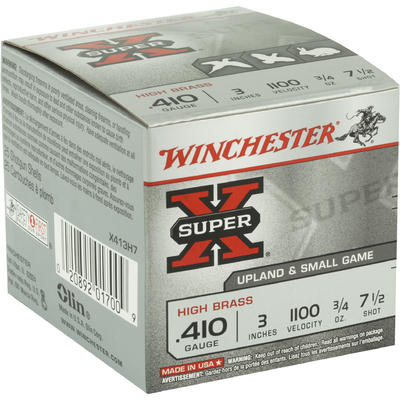 Winchester Shotshells Super-X High Brass .410 Gaug